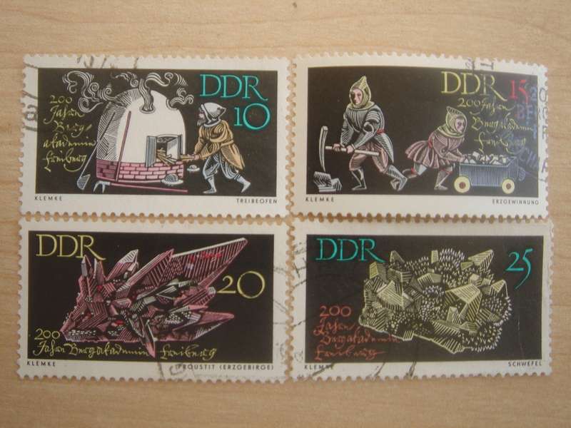 1965 DDR MiNr 1142-1145 used, stamped