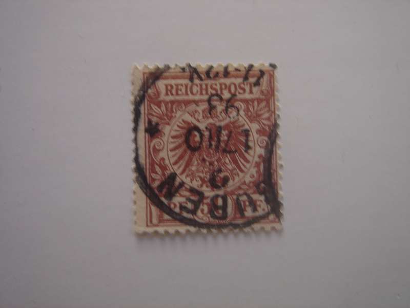 1893 Deutsches Reich MiNr 50 c used, stamped