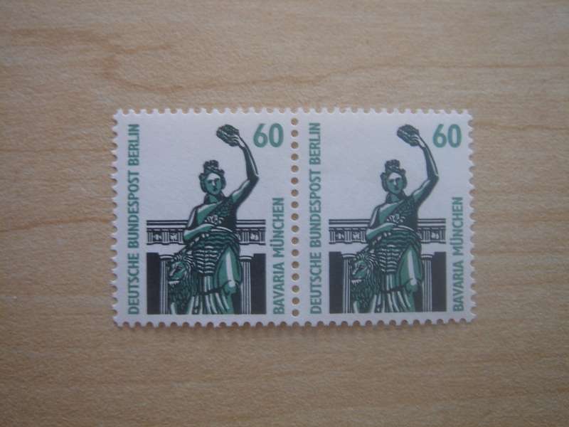 1987 West Berlin MiNr 795 A horizontal pair MNH