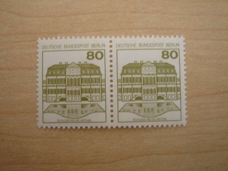 1982 West Berlin MiNr 674 A horizontal pair MNH