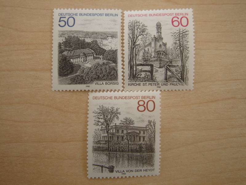 1982 West Berlin MiNr 685-687 MNH