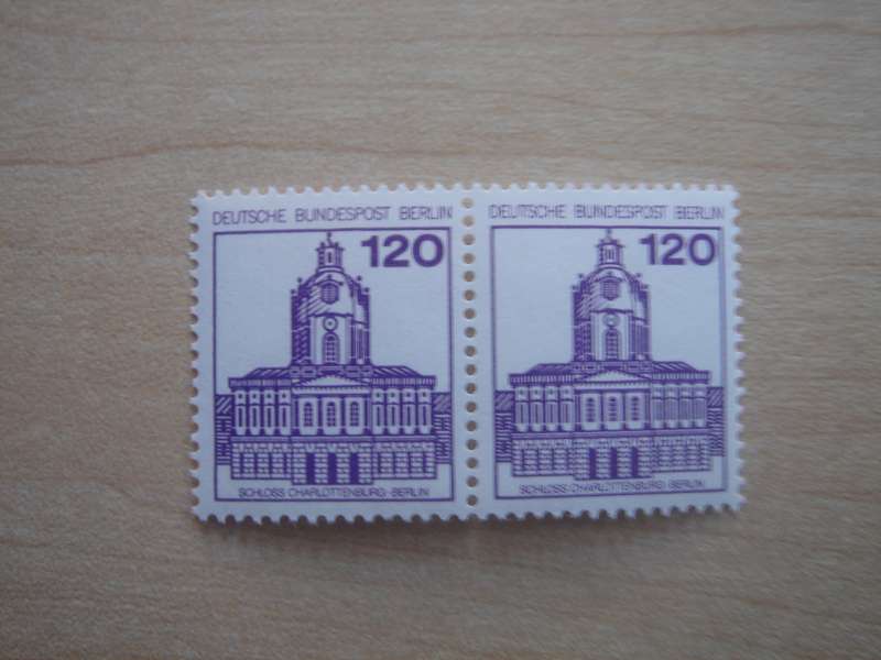 1982 West Berlin MiNr 675 A horizontal pair MNH