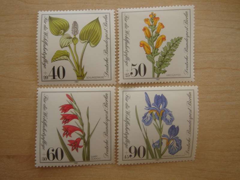 1981 West Berlin MiNr 650-653 MNH