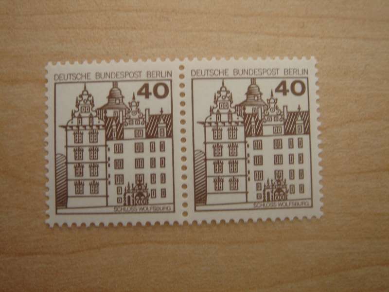 1980 West Berlin MiNr 614 A horizontal pair MNH