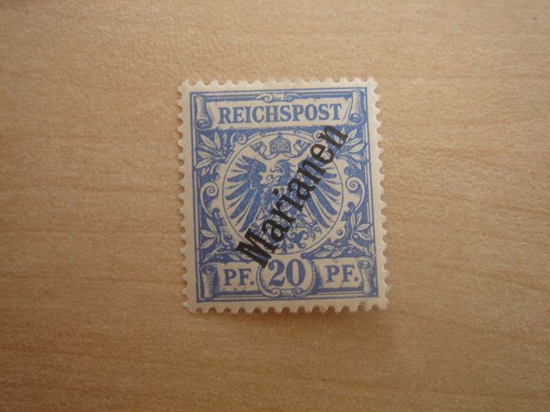 1900 Deutsche Kolonien - Marianen MiNr 4 II mint, hinged