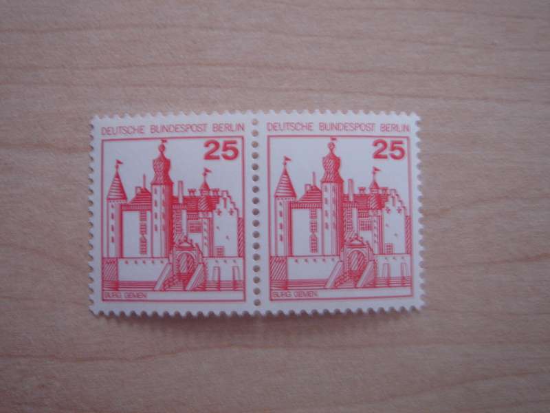 1978 West Berlin MiNr 587 horizontal pair MNH