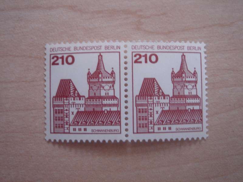 1978 West Berlin MiNr 589 horizontal pair MNH