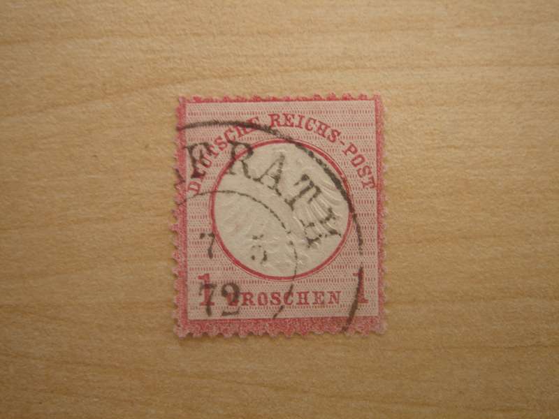 1872 Deutsches Reich MiNr 4 used, stamped