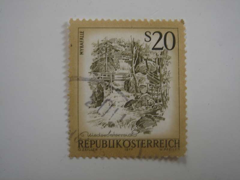 1977 Austria - Myrafaelle  S 20 used, stamped