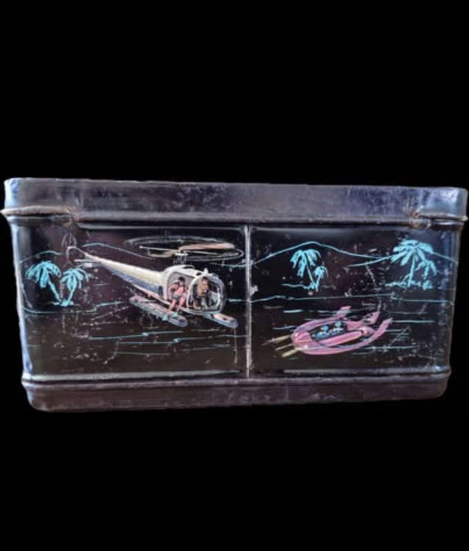 1966 James Bond 007 Metal Lunchbox by Aladdin Industries (Highly Collectable)