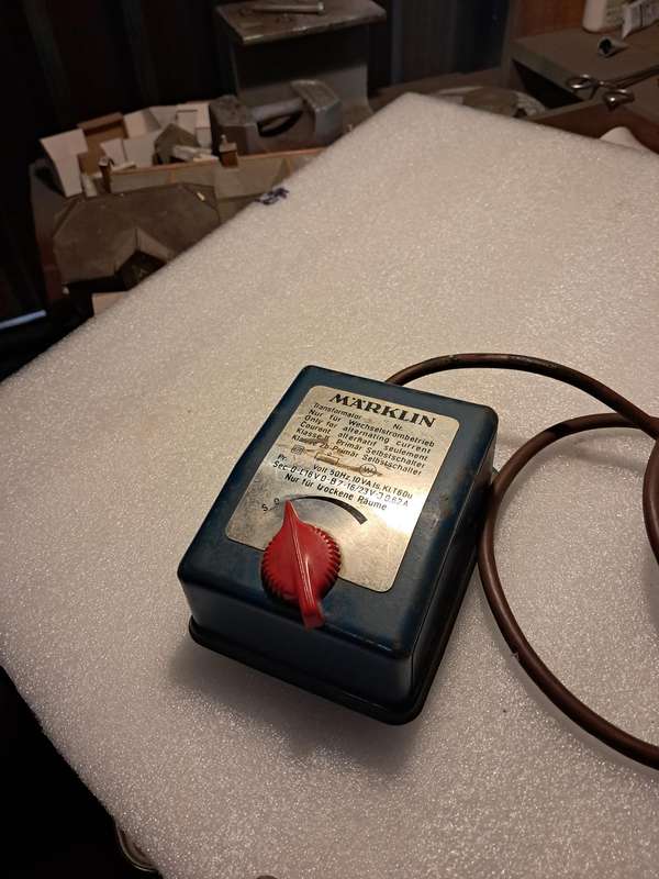 MARKLIN Controle Plate