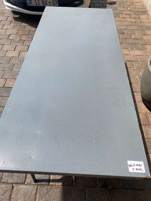 Trestle Tables x 4