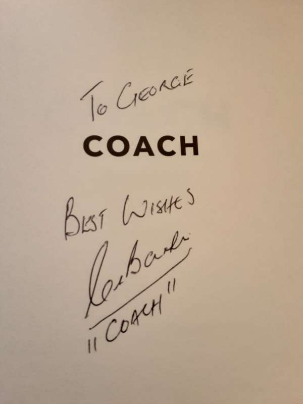 Coach, The Life & Soccer Times of Clive Barker by Michael Marnewick **SIGNED by Barker**