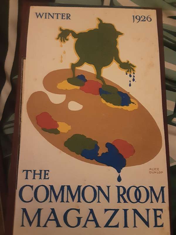 The Common Room Magazine published by the students School of Art Tech College Durban 1922 to 1941