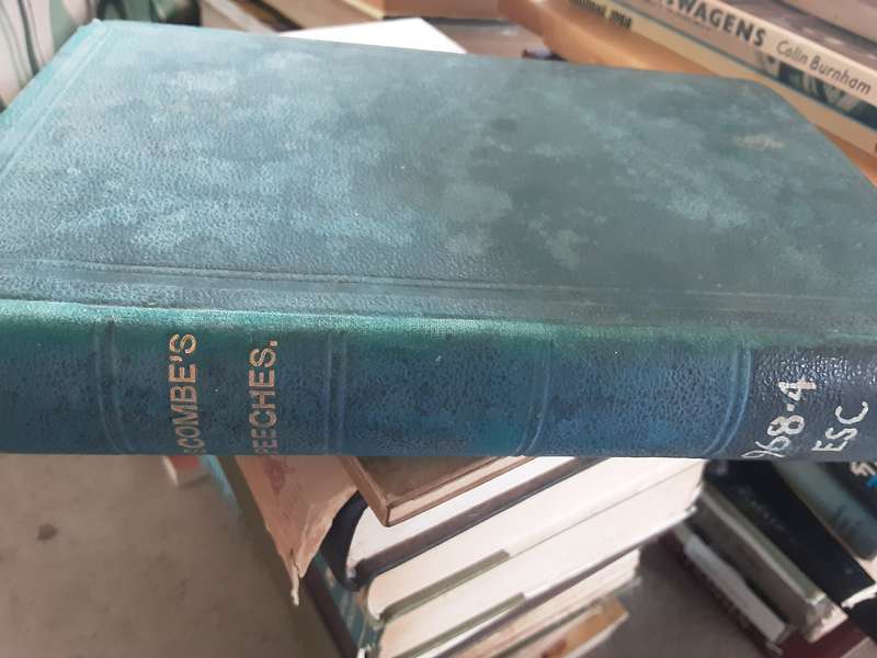 Speeches of the Late Right Honourable Harry Escombe edited by J T Henderson