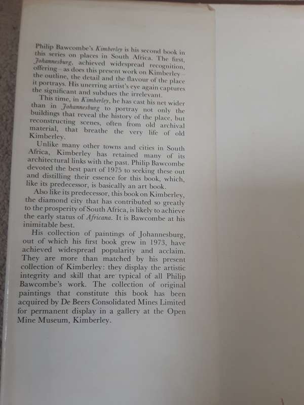 Philip Bawcombe`s Kimberley - Historical Text By: Ted Scannell
