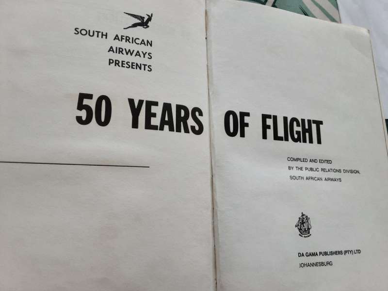 50 Years of Flight compiled by South African Airways