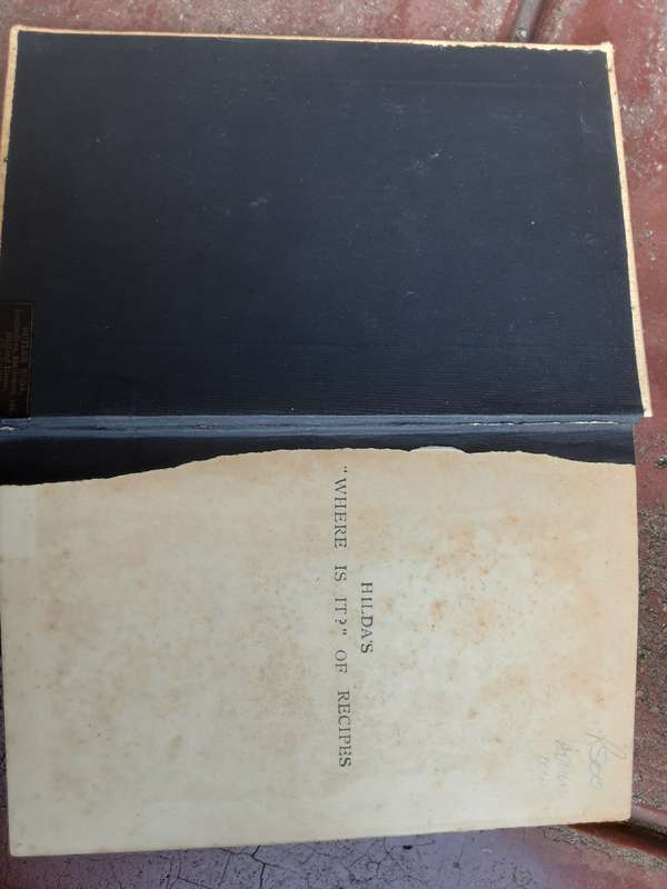 Hilda`s `Where is it` of Recipes by Hildagonda J Duckitt