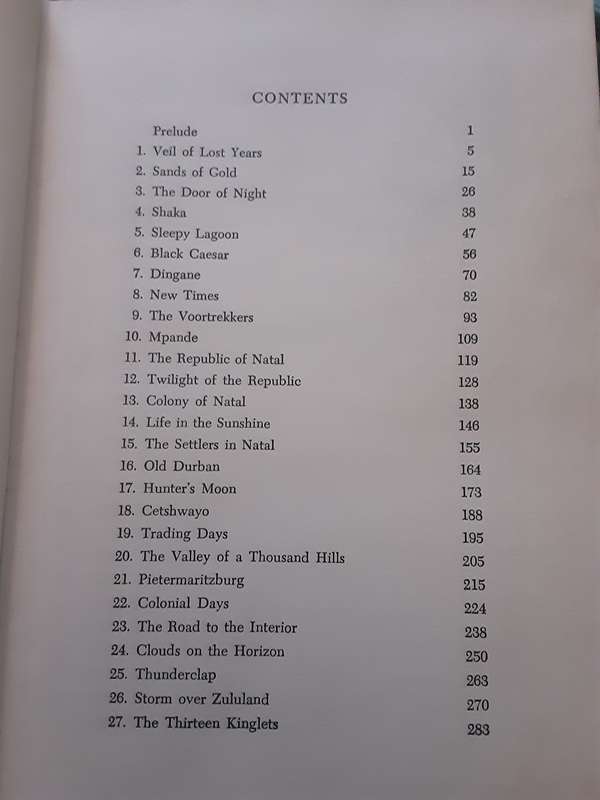 Natal and the Zulu Country by T V Bulpin