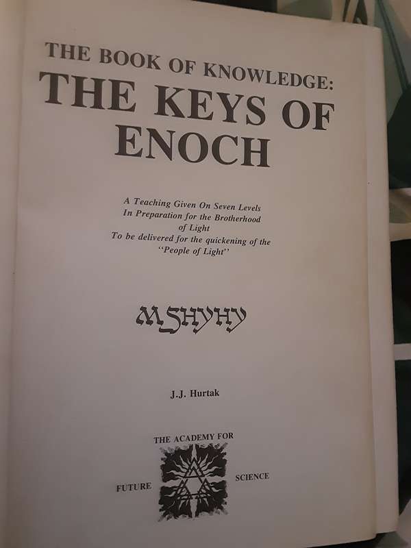 The Book of Knowledge The Keys of Enoch by J J Hurtak ***Scarce **