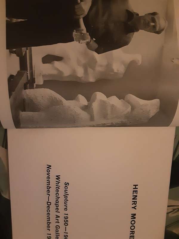 Henry Moore an Exhibition of Sculpture from 1950 1960 Whitechapel Art Gallery *Signed by Moore*