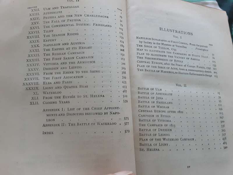 The Life of Napoleon I including new material from the British Official Records by J H Rose