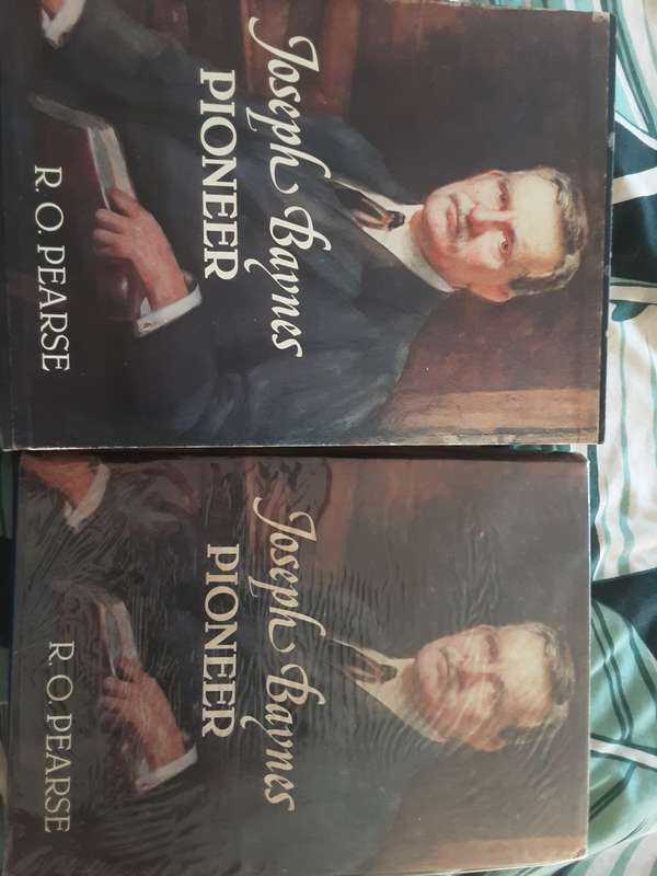 Joseph Baynes Pioneer by R O Pearse Limited Edition nbr 8/100 SIGNED COPY