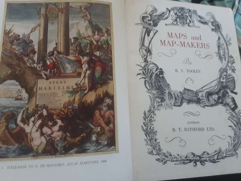 Maps and Map Makers by R V Tooley