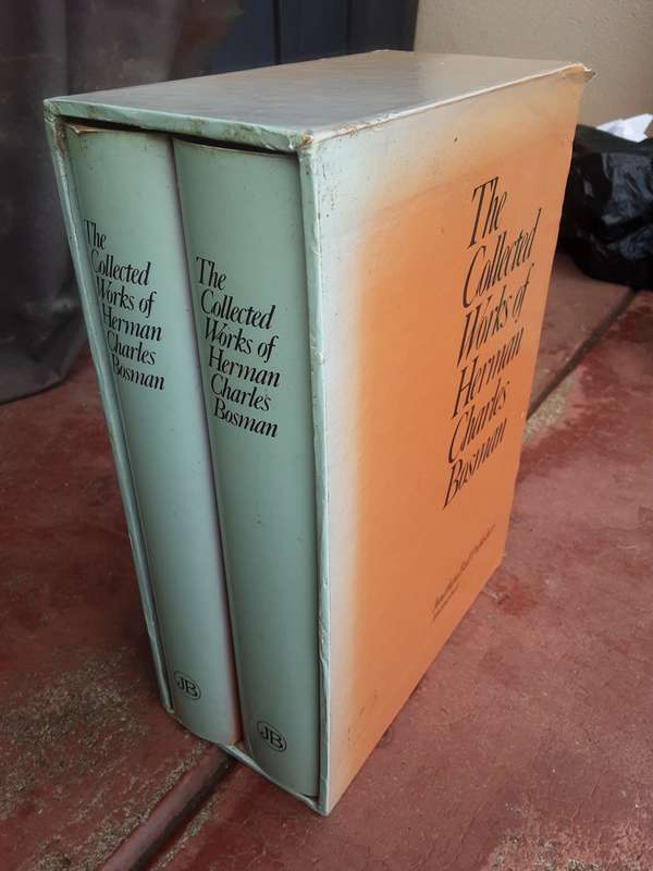 The Collected Works of Herman Charles Bosman 2 Vol set in Slipcase