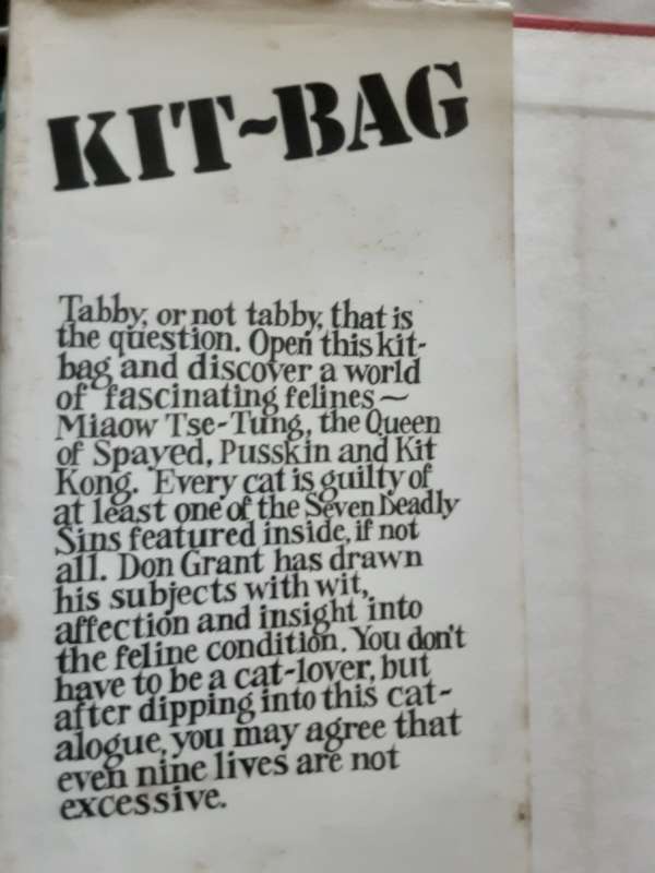 Kit Bag by Don Grant introduction by Jilly Cooper