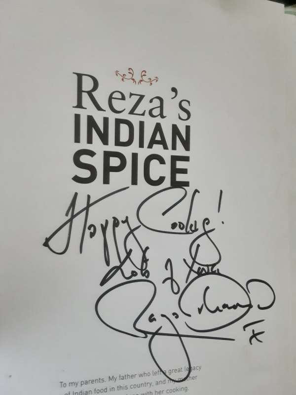 Reza's Indian Spice by Reza Mahammad ***Signed Copy ***