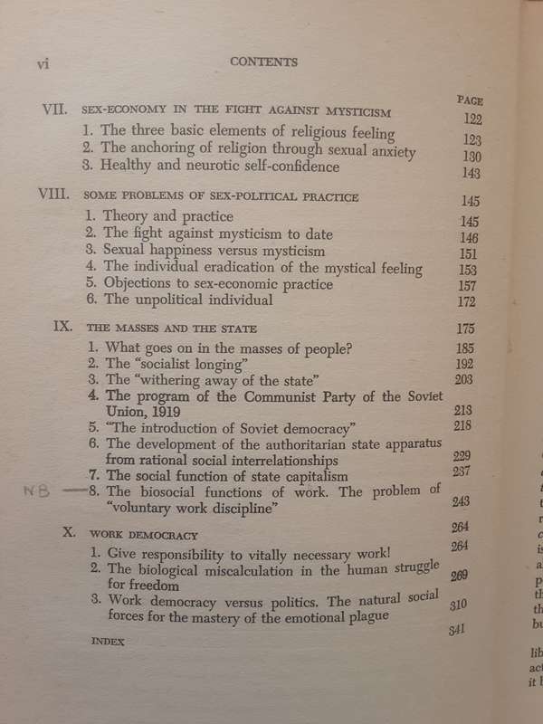 The Mass Psychology of Fascism by Wilhelm Reich ***First English Edition 1946***
