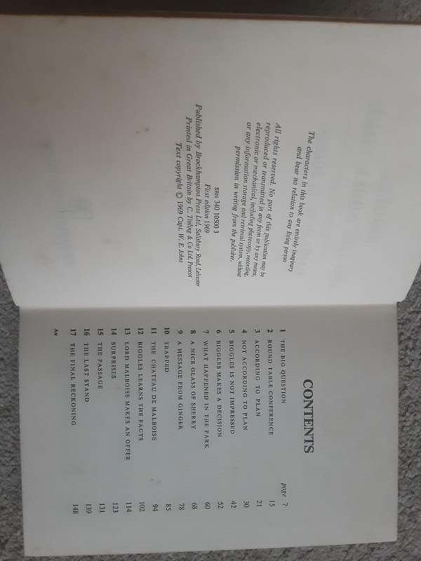 Biggles And The Noble Lord by Captain W E Johns ***SCARCE FIRST EDITION**