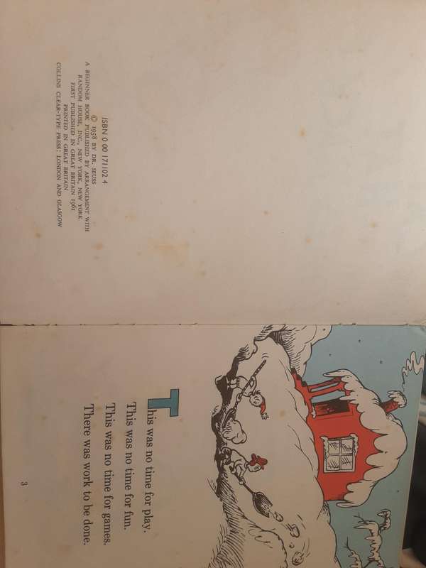 The Cat in the Hat Comes Back by Dr Seuss **First English Edition **