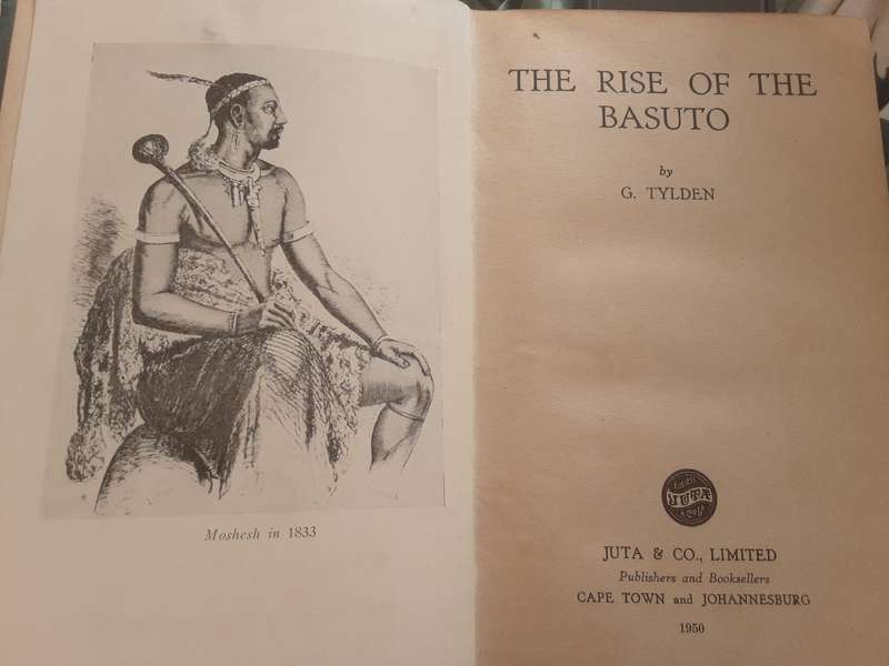 The Rise of the Basuto by G Tylden