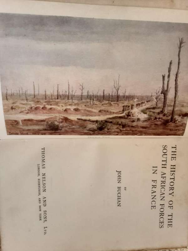The History of the South African Forces in France by John Buchan