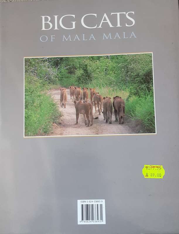 Big Cats of Mala Mala by Roger & Pat De La Harpe & Heather Dugmore