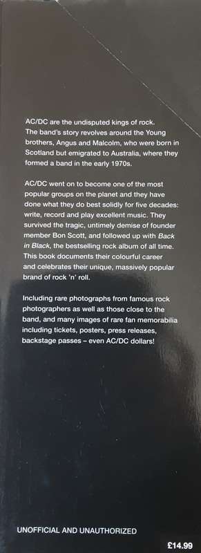 AC/DC The Story of the Original Monsters of Rock by Jerry Ewing