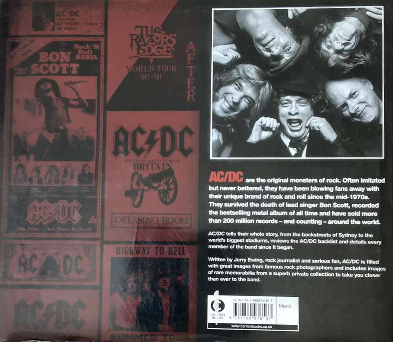 AC/DC The Story of the Original Monsters of Rock by Jerry Ewing