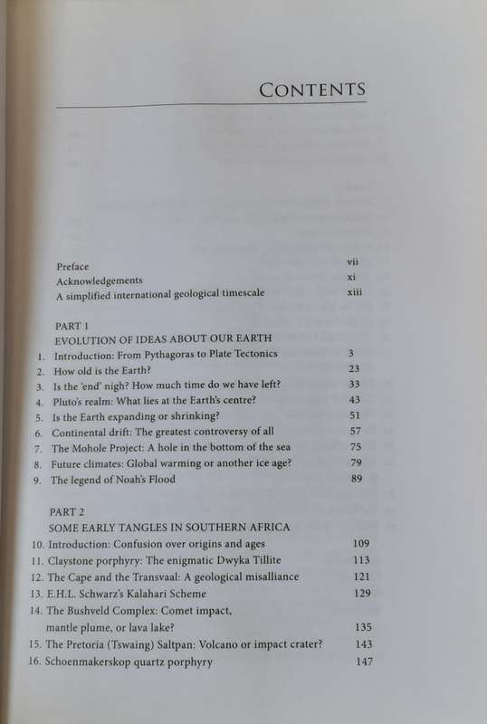Riddles in Stone, Controversial Theories & Myths about Siuth Africa`s Geological  Past by H Eales