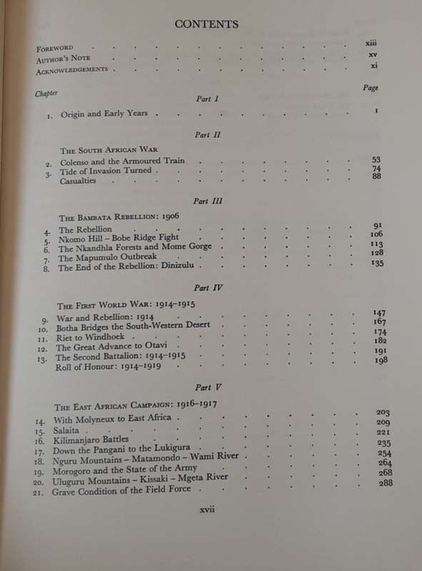 The Durban Light Infantry vol 1 1854 to 1934 vol 2 1935 to 1960 by A C Martin **De Luxe edtn 107/250