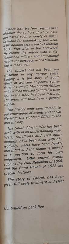 The Durban Light Infantry vol 1 1854 to 1934 vol 2 1935 to 1960 by A C Martin **De Luxe edtn 107/250