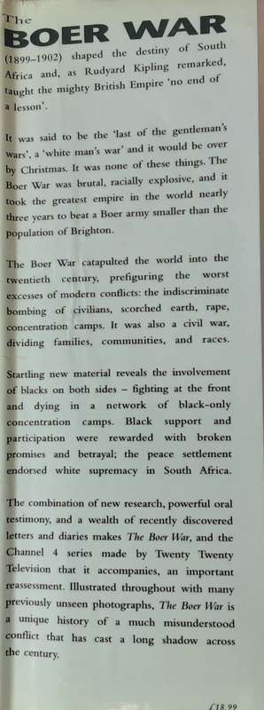 The Boer War by Tabitha Jackson