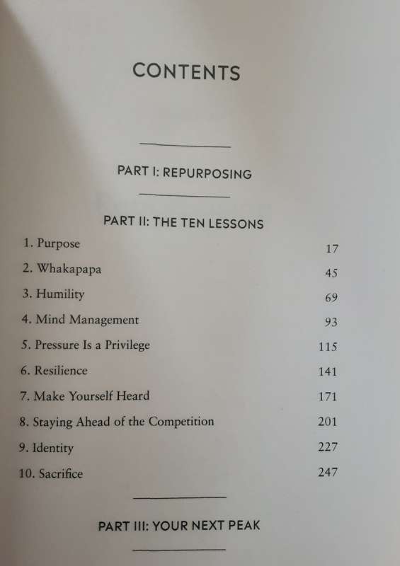 The Art of Winning,  Ten Lessons in Leadership, Purpose and Potential by Dan Carter