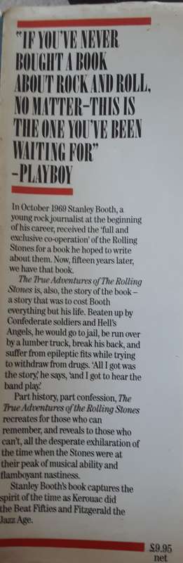 The True Adventures of the Rolling Stones by Stanley Booth