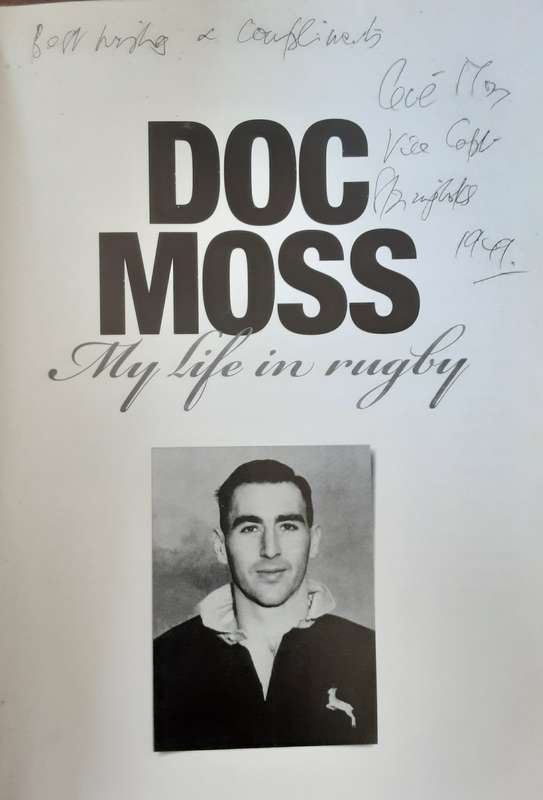 Doc Moss My Life in Rugby **SIGNED COPY**