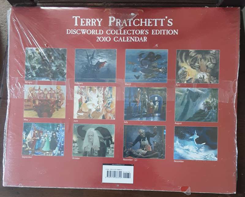 Terry Pratchett Discworld Collectors Edition 2010 Calendar