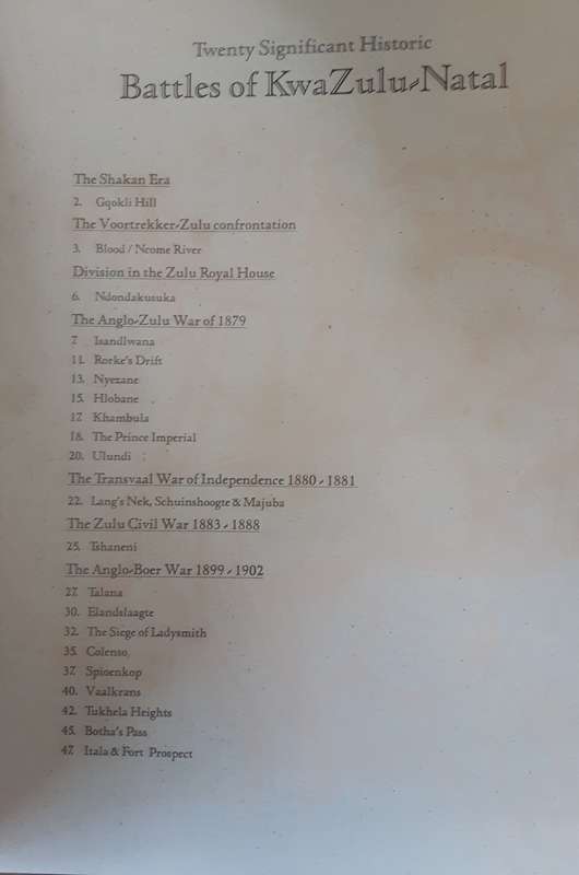 Twenty Significant Historic Battles of KwaZulu Natal by Ken Gillings