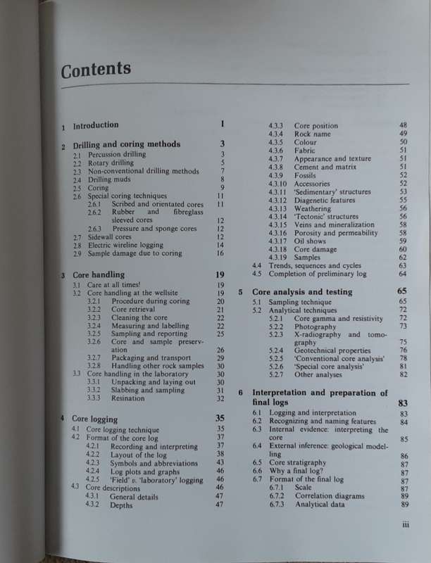Cores and Core Logging for Geologists by Graham A Blackbourn