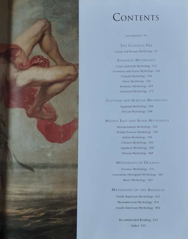 Mythology,  Myths, Legends and Fantasies edited by Parker and Stanton